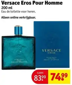 Kruidvat Versace Eros Pour Homme aanbieding