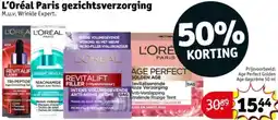 Kruidvat L'Oréal Paris gezichtsverzorging aanbieding