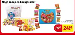 Kruidvat Mega snoep en koekjes mix aanbieding