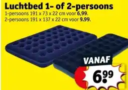 Kruidvat Luchtbed 1 of 2 persoons aanbieding