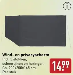 ALDI Wind en privacyscherm aanbieding