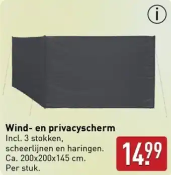 ALDI Wind en privacyscherm aanbieding