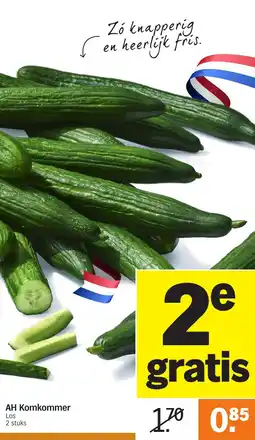 Albert Heijn AH Komkommer aanbieding