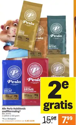 Albert Heijn Alle Perla Huisblends snelfiltermaling aanbieding