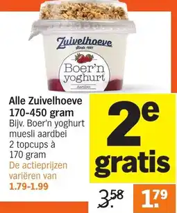 Albert Heijn Alle Zuivelhoeve aanbieding