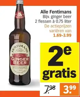 Albert Heijn Alle Fentimans aanbieding