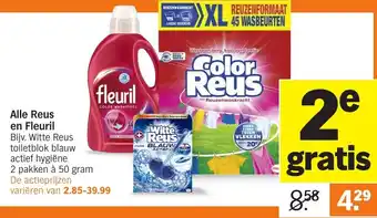 Albert Heijn Alle Reus en Fleuril aanbieding