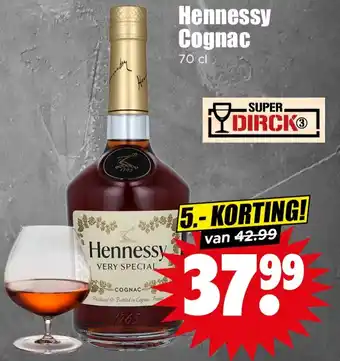 Dirk Hennessy Cognac aanbieding