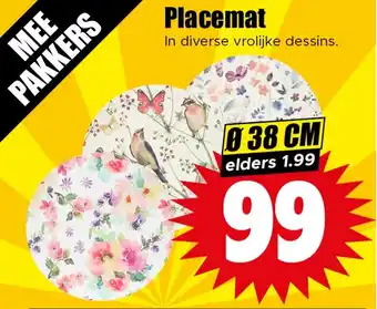 Dirk Placemat aanbieding