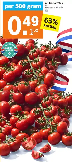Albert Heijn AH Trostomaten aanbieding