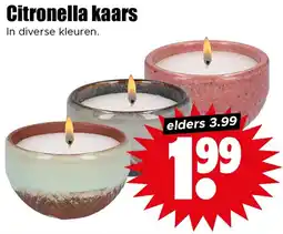 Dirk Citronella kaars aanbieding