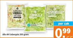 Albert Heijn Alle AH IJsbergsla aanbieding
