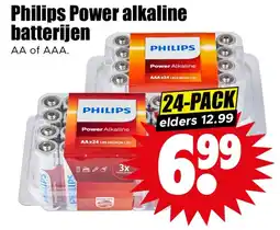 Dirk Philips Power alkaline batterijen aanbieding