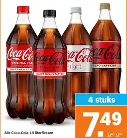 Albert Heijn Alle Coca-Cola literflessen aanbieding
