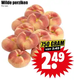 Dirk Wilde perziken aanbieding