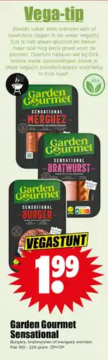 Dirk Garden Gourmet Sensational aanbieding