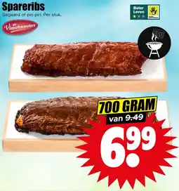Dirk Spareribs aanbieding