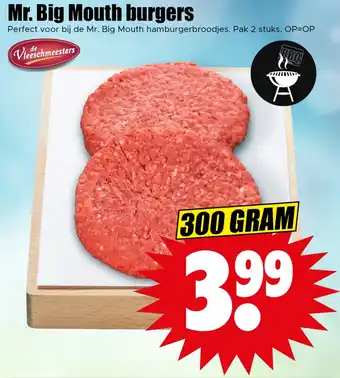 Dirk Mr. Big Mouth burgers aanbieding