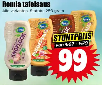 Dirk Remia tafelsaus aanbieding