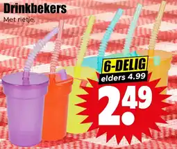 Dirk Drinkbekers aanbieding