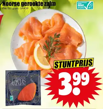 Dirk Noorse gerookte zalm aanbieding