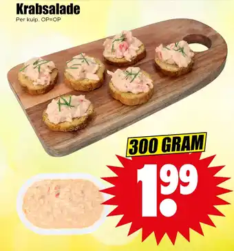 Dirk Krabsalade aanbieding