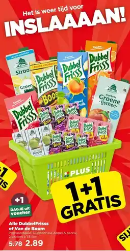 PLUS Alle DubbelFrisss of Van de Boom aanbieding