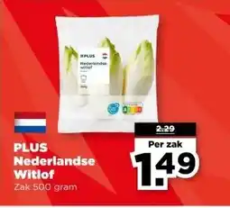 PLUS PLUS Nederlandse Witlof aanbieding