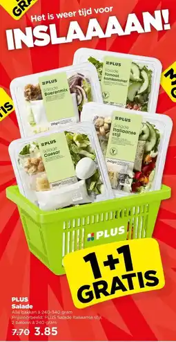 PLUS PLUS Salade aanbieding