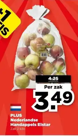 PLUS PLUS Nederlandse Handappels Elstar aanbieding