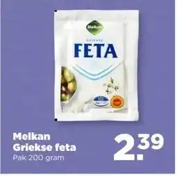 PLUS Melkan Griekse feta aanbieding