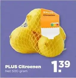 PLUS PLUS Citroenen aanbieding