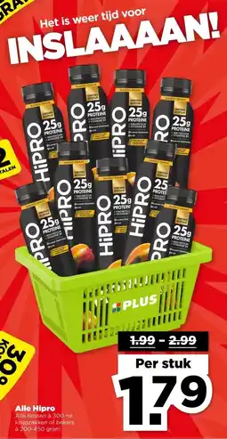 PLUS Alle Hipro aanbieding