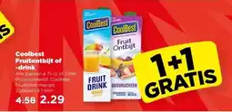 PLUS Coolbest Fruitontbijt of -drink aanbieding