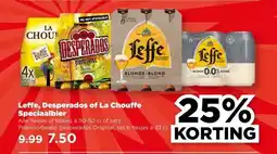 PLUS Leffe, Desperados of La Chouffe Speciaalbier aanbieding