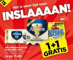 PLUS Alle Affligem 0.0% of Desperados 0.0% aanbieding