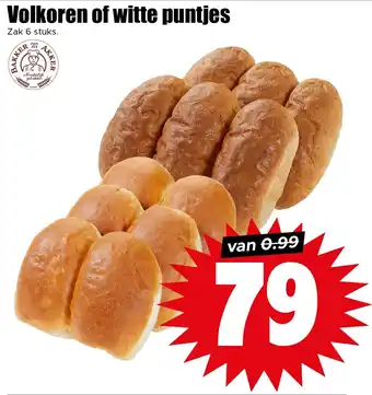 Dirk Volkoren of witte puntjes aanbieding