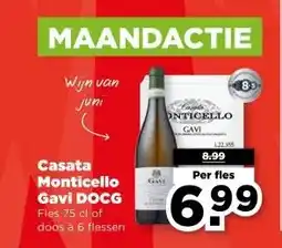PLUS Casata Monticello Gavi DOCG aanbieding