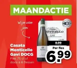 PLUS Casata Monticello Gavi DOCG aanbieding