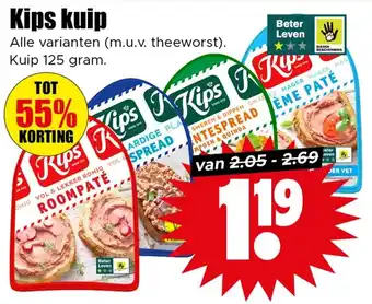 Dirk Kips kuip aanbieding