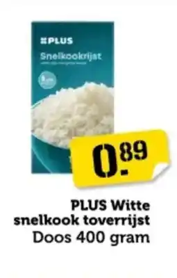 Coop PLUS Witte snelkook toverrijst aanbieding