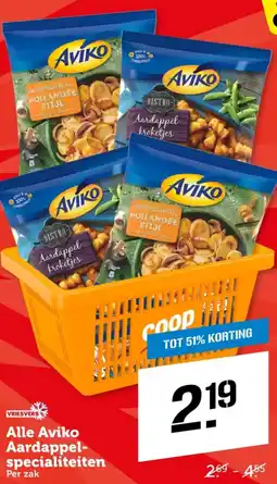 Coop Alle Aviko Aardappelspecialiteiten aanbieding