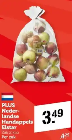 Coop PLUS Nederlandse Handappels Elstar aanbieding