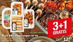 Coop PLUS BBQ Vlees, vegan of vis aanbieding