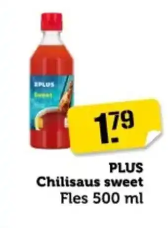 Coop PLUS Chilisaus sweet aanbieding