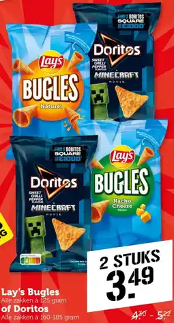 Coop Lay's Bugles of Doritos aanbieding