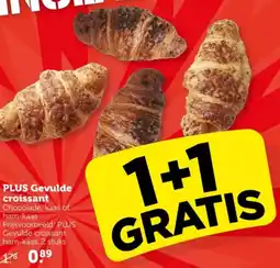 Coop PLUS Gevulde croissant aanbieding