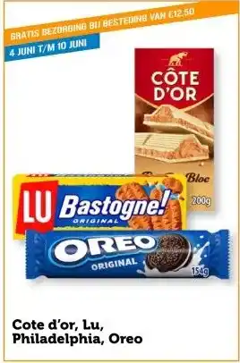 Coop Cote d'or, Lu, Philadelphia, Oreo aanbieding