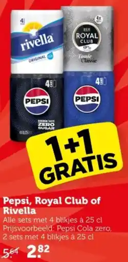 Coop Pepsi, Royal Club of Rivella aanbieding