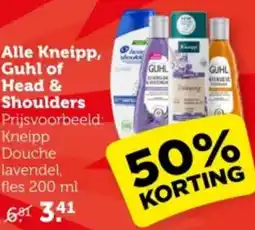 Coop Alle Kneipp, Guhl of Head & Shoulders aanbieding